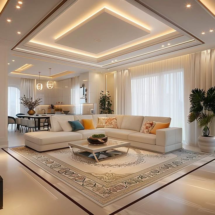 Living Hall Interior Design in Nagpur